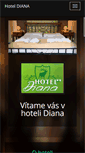 Mobile Screenshot of hotel-diana.sk